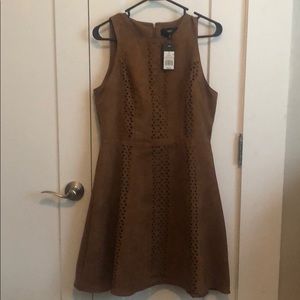 NWT Mossimo Suade Laser-Cut Dress